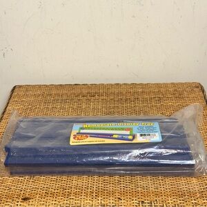 Nameplate 12” Display Trays Set of 6 Blue  Student Classroom Education HH455